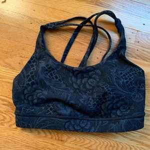 Lululemon Patterned Sports Bra
